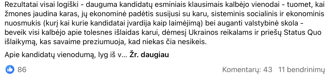 Komentaras