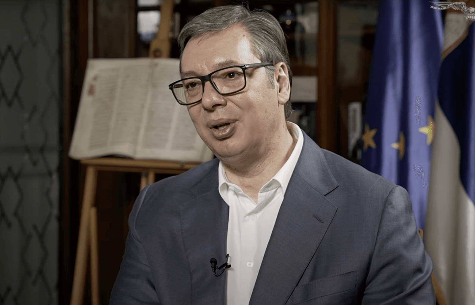 Serbijos prezidentas Aleksandras Vučičius