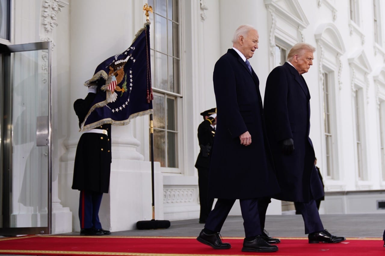 J. Bidenas ir D. Trumpas