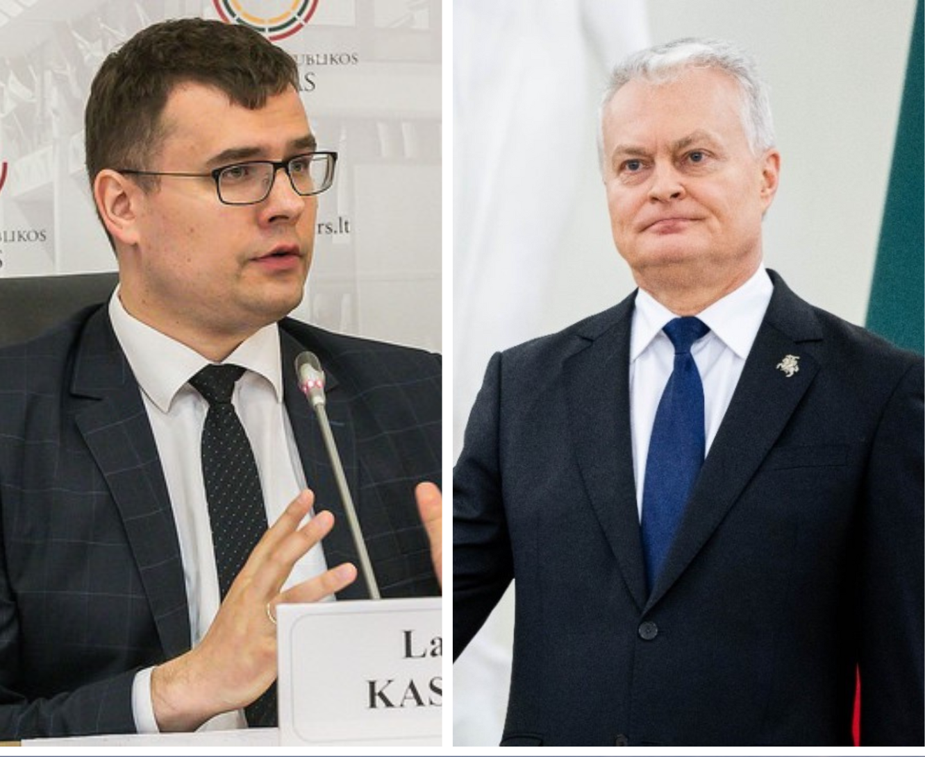 L. Kasčiūnas ir G. Nausėda