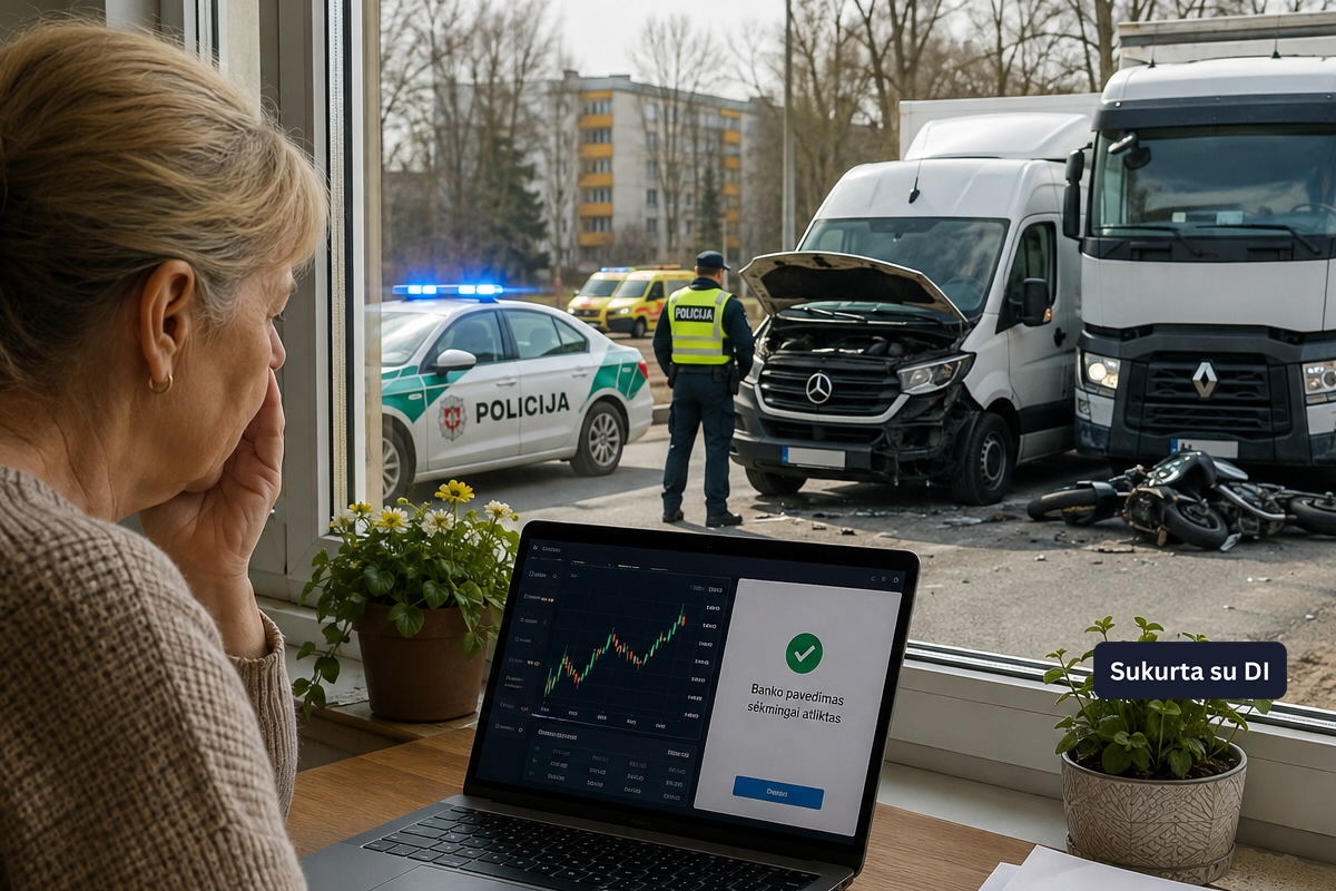 Policijos suvestinė: sukčiai iš trijų moterų išviliojo beveik 152 tūkst. eurų, keliuose žuvo trys žmonės