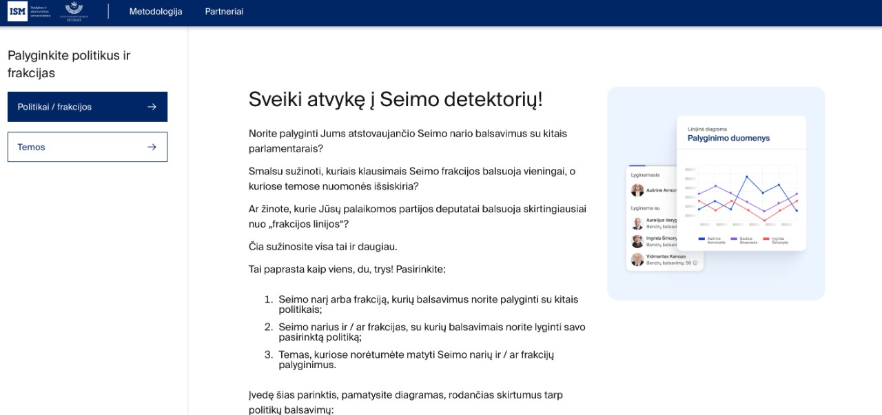 Seimo detektorius.