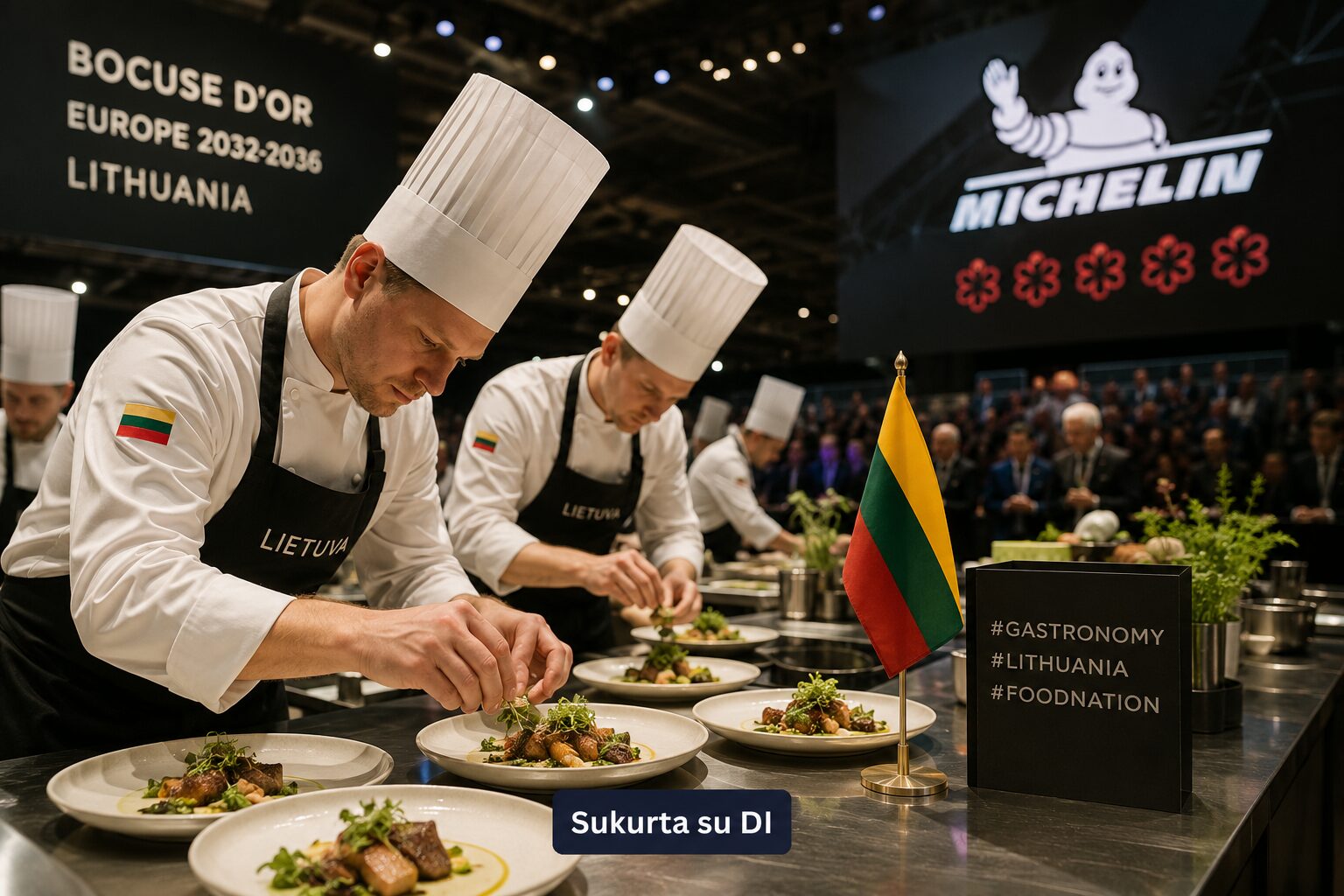 Lietuva taikosi į gastronomijos elitą: tikslas – pasaulinio lygio renginiai ir „Michelin“ sėkmė