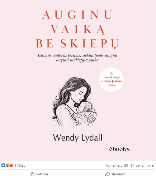 Auginu vaiką be skiepų