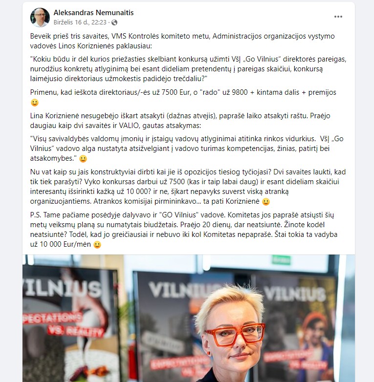 Aleksandro Nemunaičio įra&scaron;as