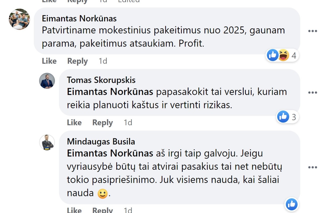 komentaras