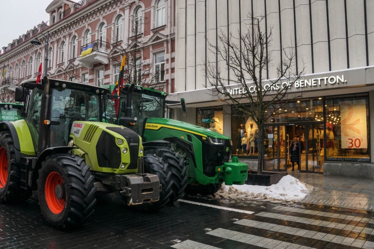 Ūkininkų protestas Lietuvoje