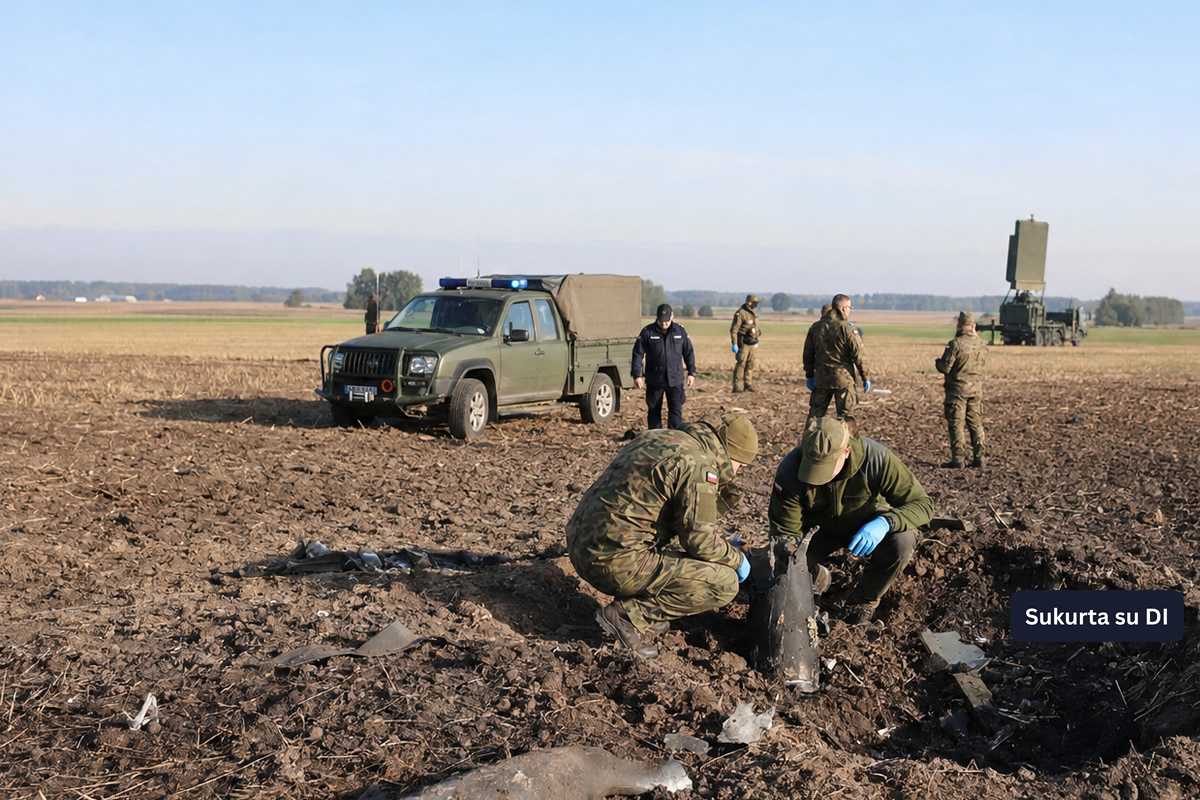Lenkija ginkluojasi sparčiausiai NATO, tačiau viena raketa atvėrė pavojingą spragą