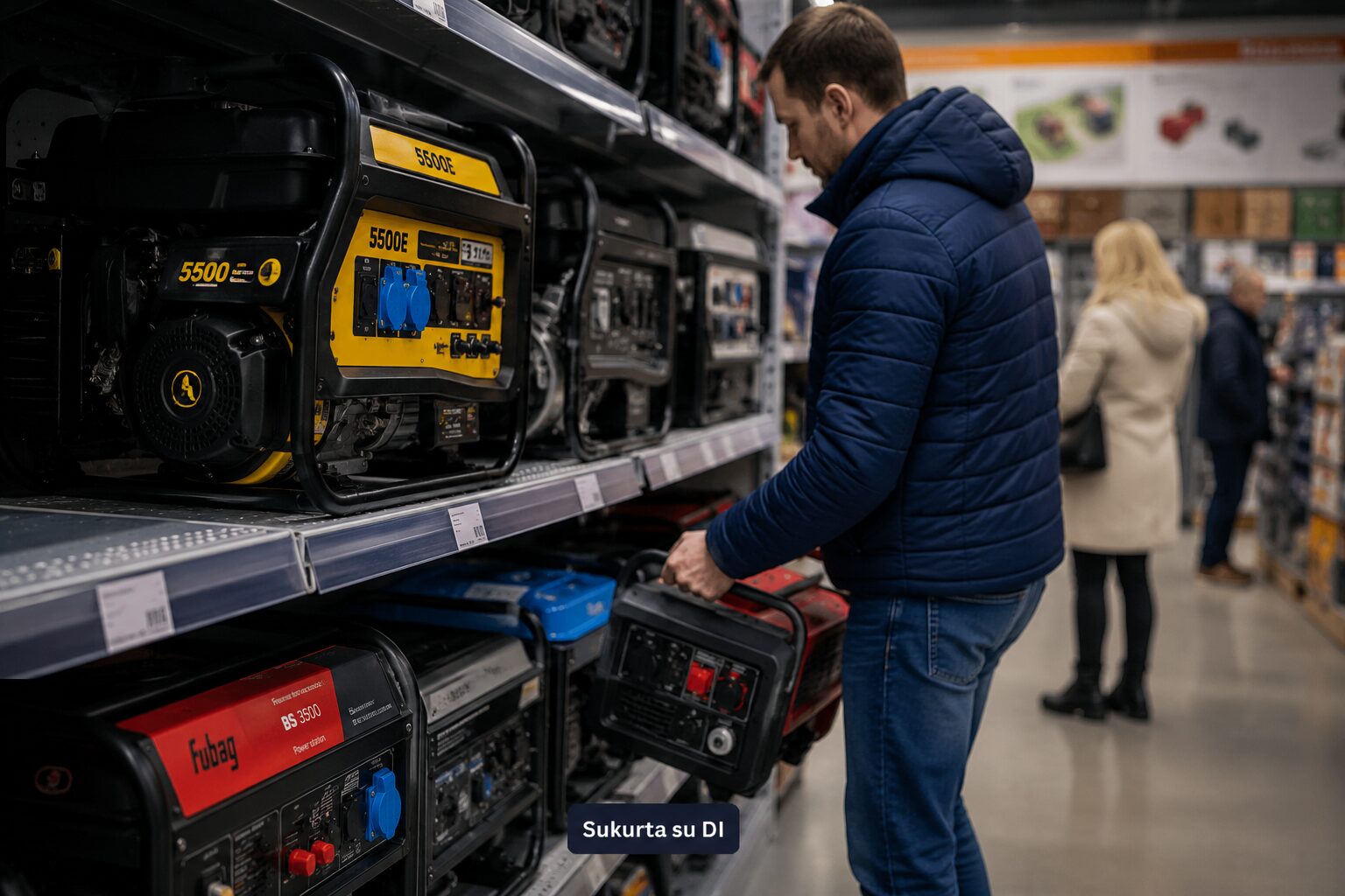 Po audros lietuviai puolė pirkti generatorius: pardavimai šovė net 30 kartų