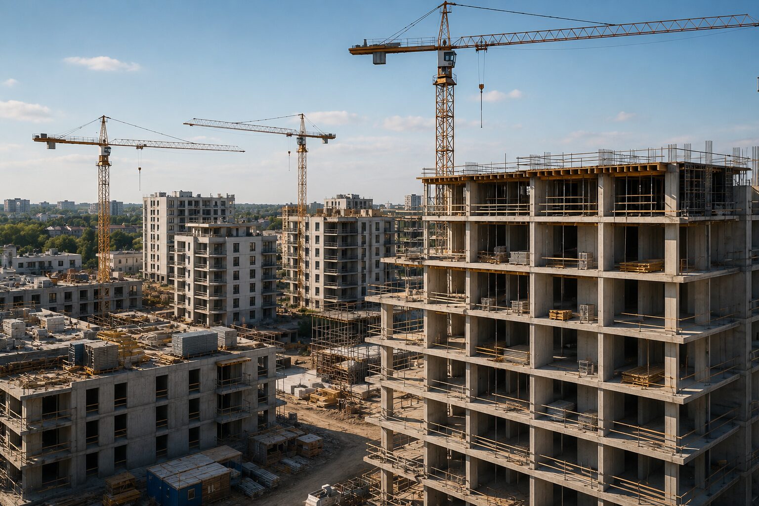 Statybų sektoriuje – aukso amžius: didžiausios bendrovės susižėrė 1,27 mlrd. eurų