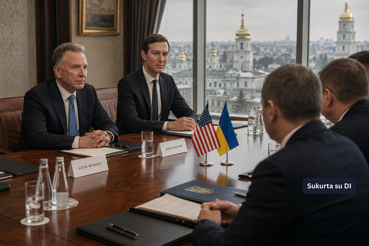 D. Trumpo pasiuntinių taikos misija Ukrainoje primena verslo sandorį, teigia „Kyiv Post“ vyriausiasis redaktorius