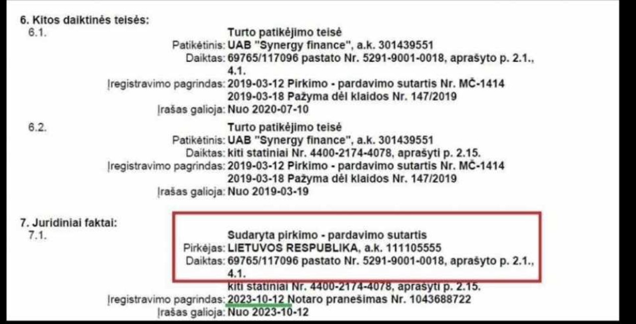 NT išrašas