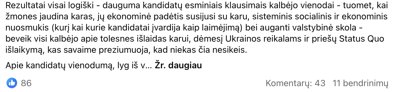 Komentaras