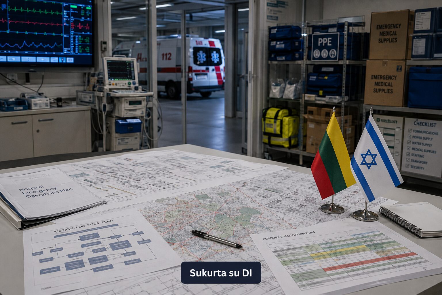 Lietuvos sveikatos sektorius ruošiasi blogiausiam scenarijui: patirties semiasi iš Izraelio