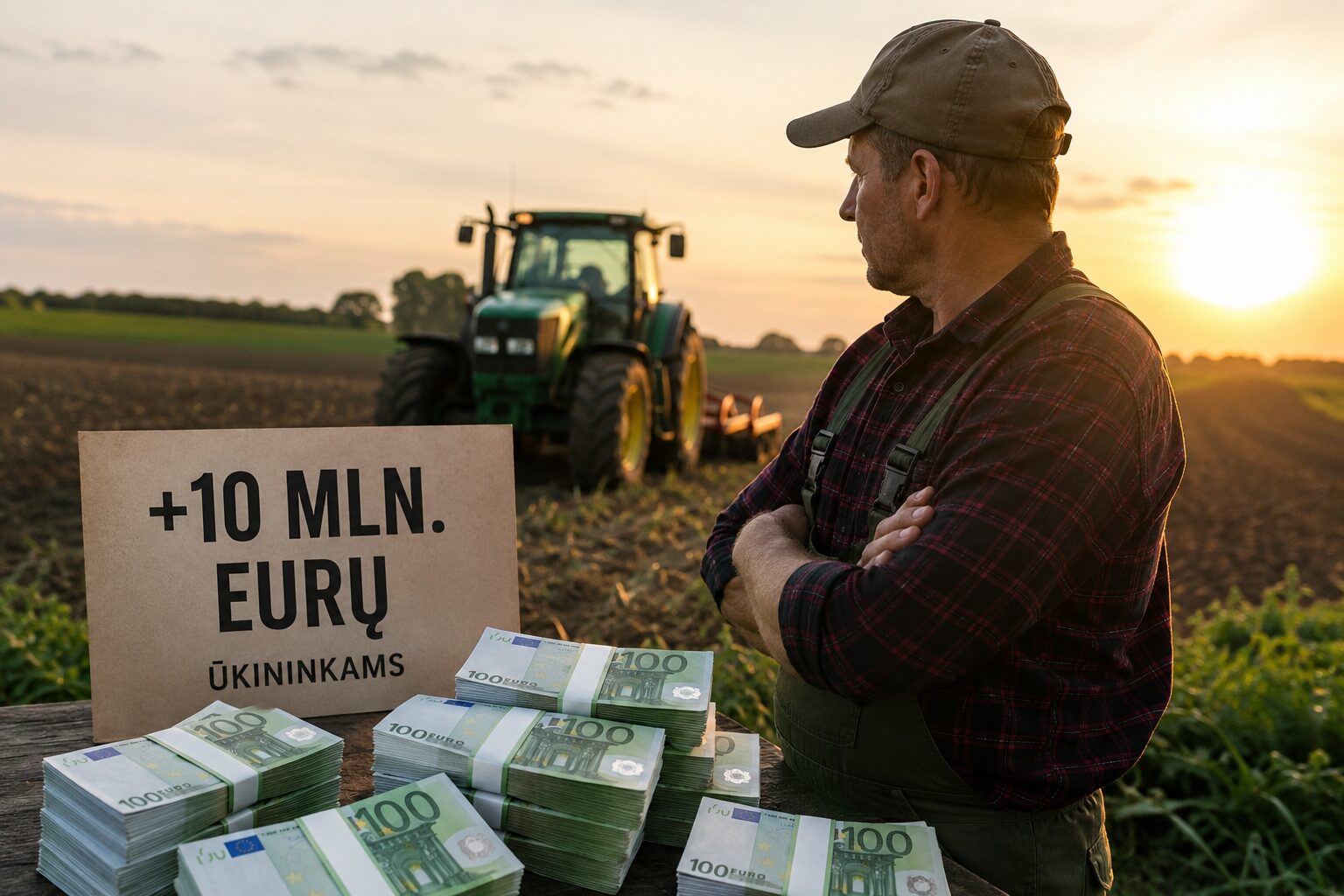 Pinigų ūkininkams prireikė daugiau nei tikėtasi: valstybė skiria dar 10 mln. eurų