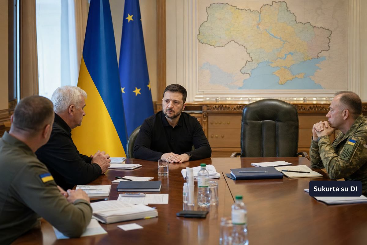 V. Zelenskio rokiruotė paliko vieną tuščią kėdę: Kyjivo protestai neslūgsta